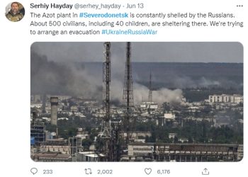 우크라, 세베로도네츠크 포기…”군에 철수 명령”