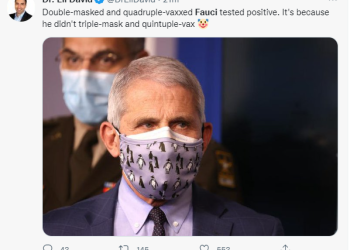 파우치도 코로나19 감염…2차 부스터샷 접종 완료 후