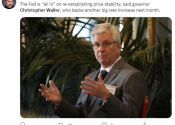 “7월에도 0.75%P 기준금리 인상 지지”