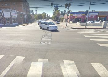 한인타운 윌튼플레이스 뺑소니 사고, 길 건너던 여성 사망