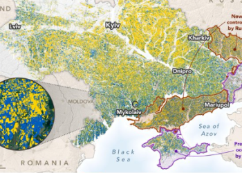 “러, 우크라 경작지 22% 통제…세계 곡물시장에 악영향” NASA