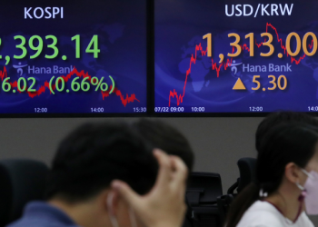 원·달러 환율, 다시 1310원대…5.3원 상승