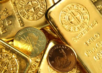 강달러에 국제 금값 4개월 연속 하락