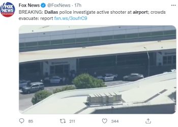 댈러스 공항서 30대 여성 총 쏴…승객들 대피 대소동