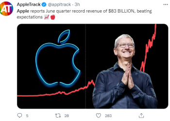 식지 않는 아이폰 사랑, 2분기 3개월간 406억달러 어치 팔려