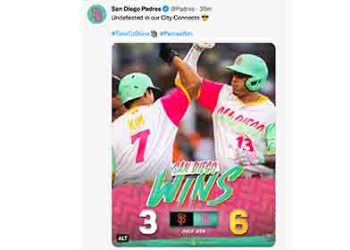 김하성 MLB 첫 1번타자 선발 출전 합격점