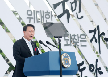 美, 尹 대북구상에 “외교 노력 지지…한미일 관계 중요”