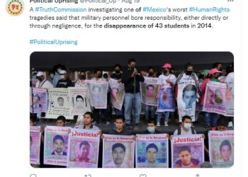 ‘멕시코 대학생 43명 실종’ 법원, 83명에 체포 영장