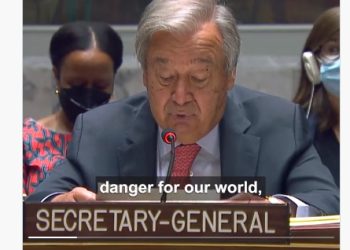 구테흐스”종교적 신념 내세운 모든 증오와 폭력 금지”