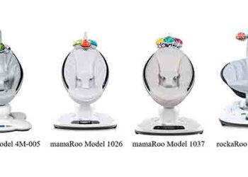 4 moms 유아용 스윙 대규모 리콜