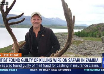 ‘병원 직원과 불륜’ 미 치과의사, 아프리카 사파리서 아내 살해