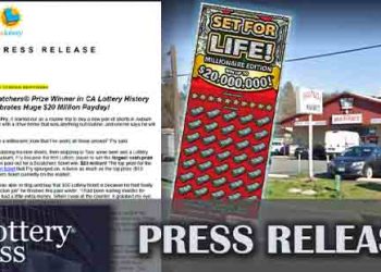 스크래치 복권 사상 최고 2천만달러 당첨자 풋힐 지역서