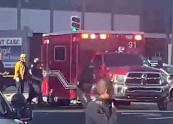 또 경찰 피습..아케디아 가정 폭력범 대치 중 경찰 2명 총 맞아