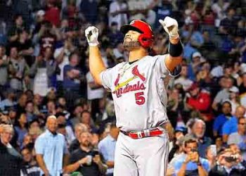 푸홀스 ‘이 주의 선수’ 자축포, 700홈런 7개 남았다