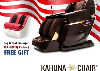 ‘카후나체어’ 노동절 파격이벤트..1499달러 마사지기 무료 증정