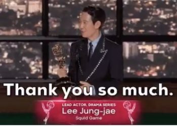 이정재, 역사를 썼다…에미상 남우주연상, 한국인 최초에 아시아 국적 배우 최초