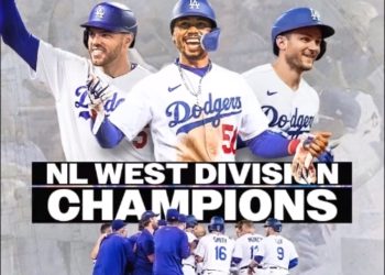 다저스, NL 서부지구 우승…2년만에 정상 탈환