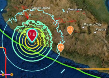 멕시코 서부 태평양연안  규모 7.6 강진…쓰나미 경보(영상)