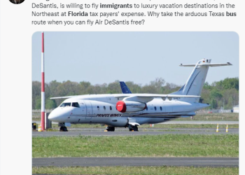 “플로리다, 항공기로 불법이민자들 바이든 별장 이송”…이민자 공방 격화