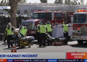 주루파 밸리서 대규모 유독물질 유출사고..소방관 2명 등 9명 중태