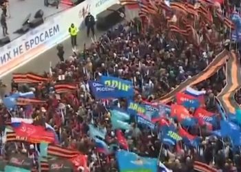 러, 우크라 4개 점령지 합병 강행…조약식 후 붉은광장 기념식