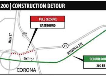 91번 프리웨이, 30일부터 사흘 전면통제..15번 교차점까지