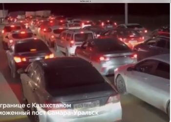 탈출 차량 핀란드 국경 몰려..핀란드 “러시아인 입국 제한”(영상)