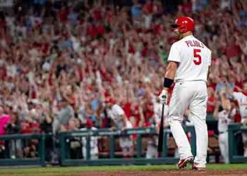 이제 2개 남았다, STL 푸홀스 통산 698홈런