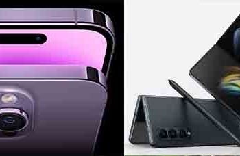 스마트폰대전: 삼성 ‘폴더블대중화’ vs 애플 ‘프리미엄’