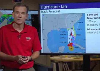 ‘본 적 없는’ 슈퍼 하리케인 IAN 접근, 플로리다 초긴장