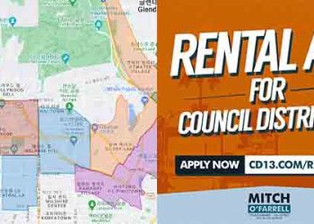 5천달러 렌트 지원..윌셔센터, 웨스턴-윌턴, 실버레이크 등 13지구..11월4일까지 신청