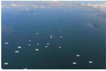 북한 전투기 150대 동시 출격..사상 초유 작전, 신형 공중무기체계 시험