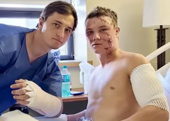 동료 구하려 목숨걸고 곰에게 돌진 레슬링 선수