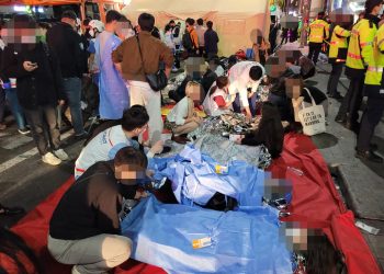 (2보)이태원 최소 59명 사망 , 핼로윈 인파 10만명