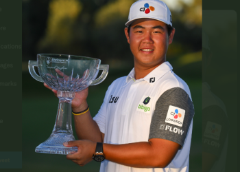 김주형, PGA 2승째…21세 이전 2승, 우즈 이후 처음