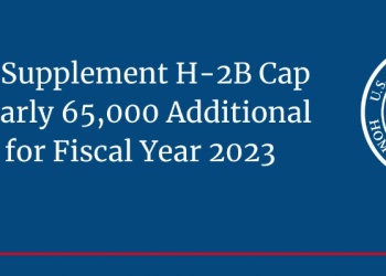 국토안보부, 비숙련 취업비자 쿼타 2배 증원..6만 5천명 추가