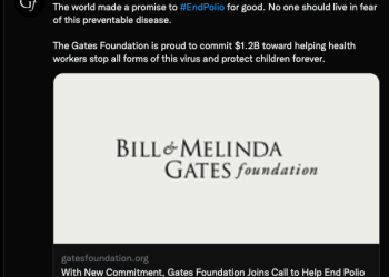 게이츠재단, 전세계 소아마비 퇴치에 12억달러 기부