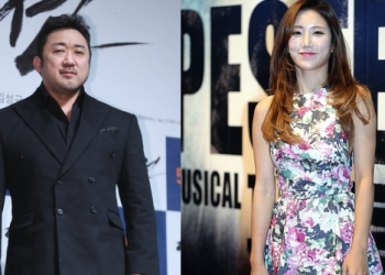 마동석, 이미 결혼했다…17세 연하 예정화와 작년 혼인신고