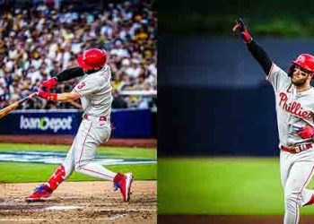 샌디에고, 필라델피아에 1패..김하성 침묵