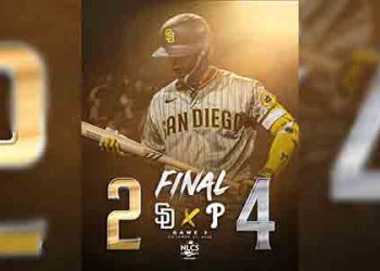 김하성 NLCS 첫 타점, 샌디에고 NLCS 3차전 석패