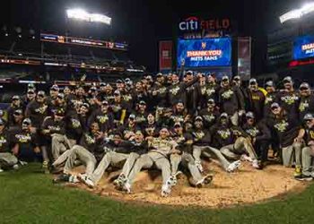 펄펄 나는 김하성 ‘WC 출루율 5할’.. 디비전시리즈서도?