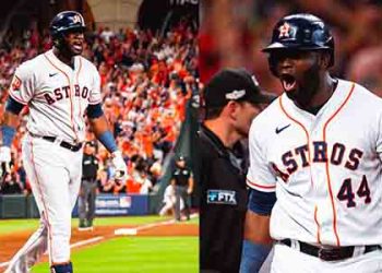 휴스턴, 극적 끝내기 3점홈런..1차전 역전승