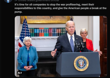바이든, “전쟁 폭리 멈춰라”…고유가, 석유기업 탓