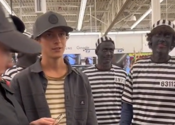 ‘흑인 죄수’ 분장한 백인 10대들 “역겨운 증오범죄”