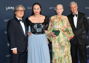 박찬욱, LACMA 아트필름 갈라상 수상..블랙핑크 로제, 이병헌 참석