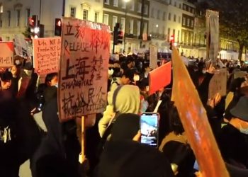 “중국 심상치 않다” 반정부 시위 전국 확산(영상)