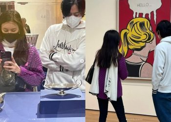 고소영♥장동건, LA미술관 데이트 포착