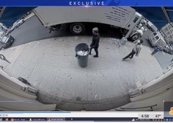 쓰레기통에 50만달러 보석 숨겨 도주 “영화 같았다”