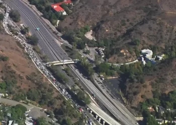 (1보) 강제퇴거 세입자 SWAT팀과 무장대치…101Fwy 폐쇄, 교통대란