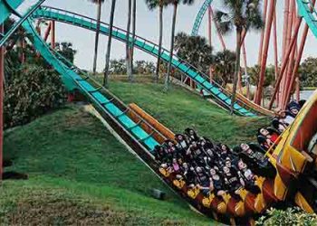 ‘비 때문에’ 매직마운틴 모처럼 휴장